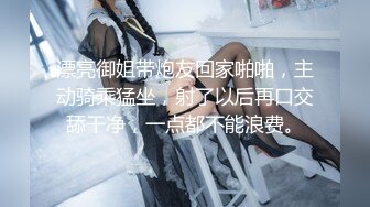 Ts美伊和闺蜜一起服侍贱狗：口暴吃精、前后夹攻，爽爆这奴隶！