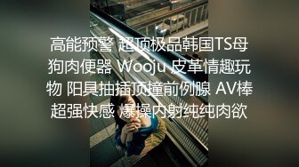 高能预警 超顶极品韩国TS母狗肉便器 Wooju 皮革情趣玩物 阳具抽插顶撞前例腺 AV棒超强快感 爆操内射纯纯肉欲