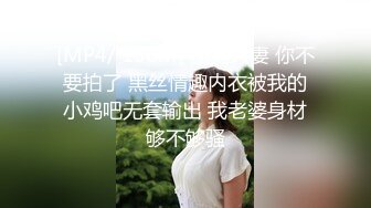 [MP4/ 136M] 漂亮人妻 你不要拍了 黑丝情趣内衣被我的小鸡吧无套输出 我老婆身材够不够骚