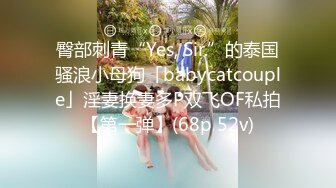 臀部刺青“Yes, Sir.”的泰国骚浪小母狗「babycatcouple」淫妻换妻多P双飞OF私拍【第一弹】(68p 52v)