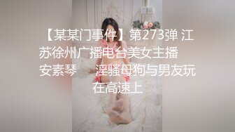 【某某门事件】第273弹 江苏徐州广播电台美女主播❤️安素琴❤️淫骚母狗与男友玩在高速上